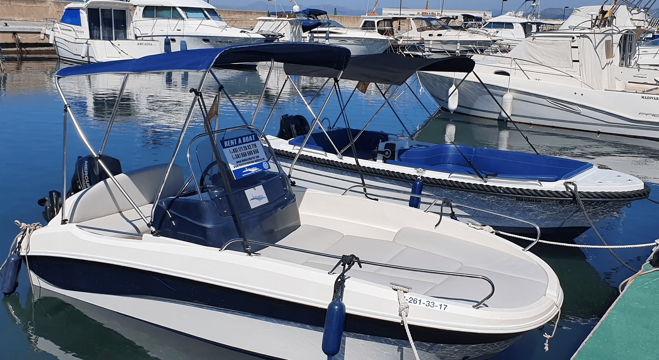 Xisca REMUS 450 OPEN private charter from Can Picafort, Mallorca photo 2