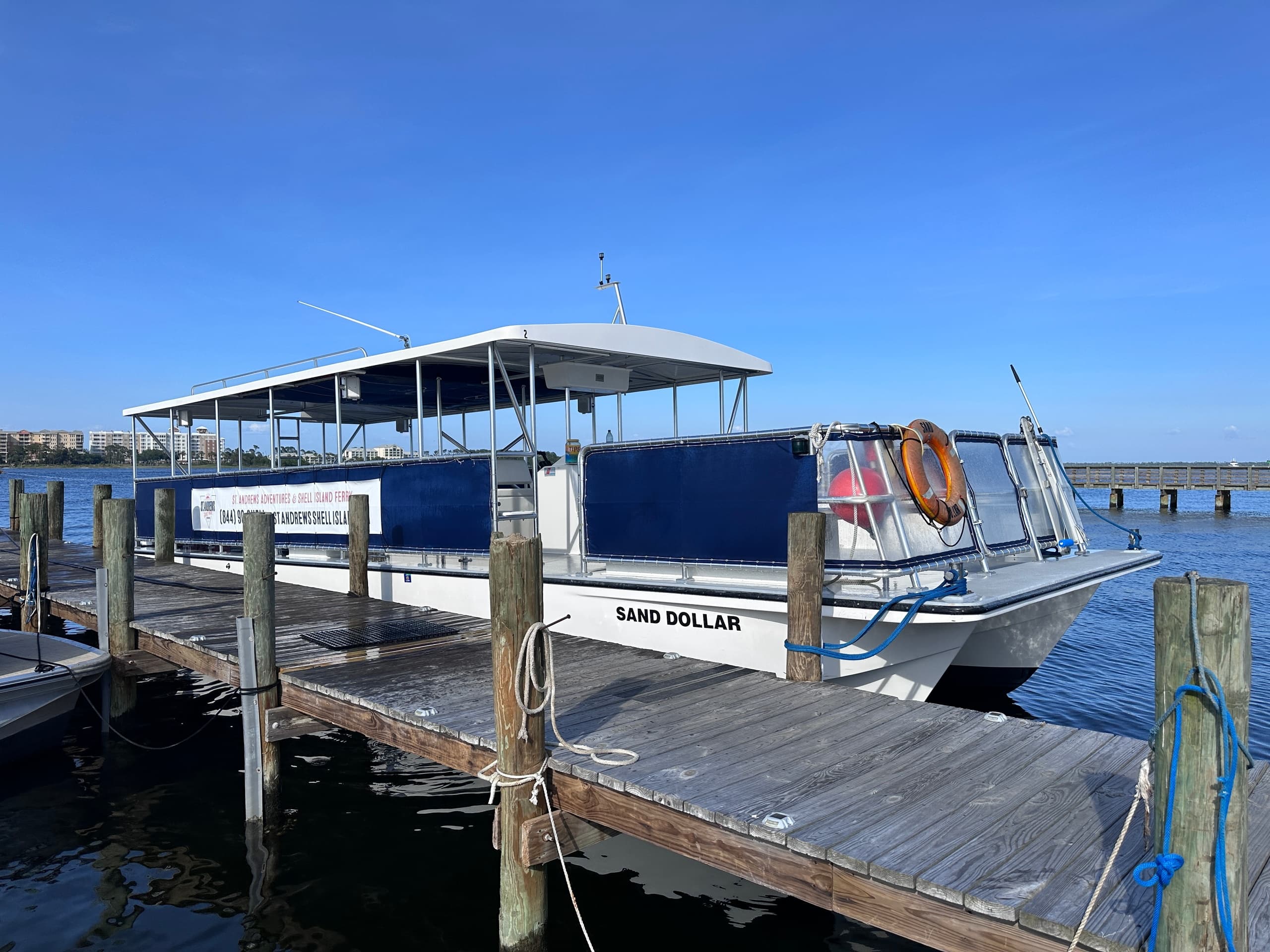 Explore Pristine Beaches with Shell Island Ferry from Panama City, FL