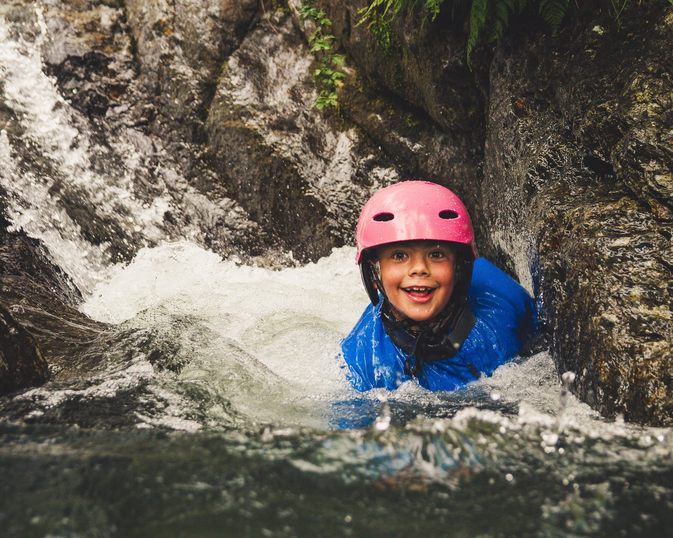Ghyll Scrambling Adventure at Stoneycroft Ghyll in Lake District
