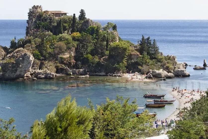 Taormina Boat Tour to Isola Bella in Sicily