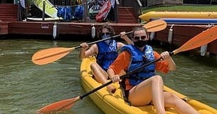 Double Kayak Rental at 1097 Watersports in Montgomery