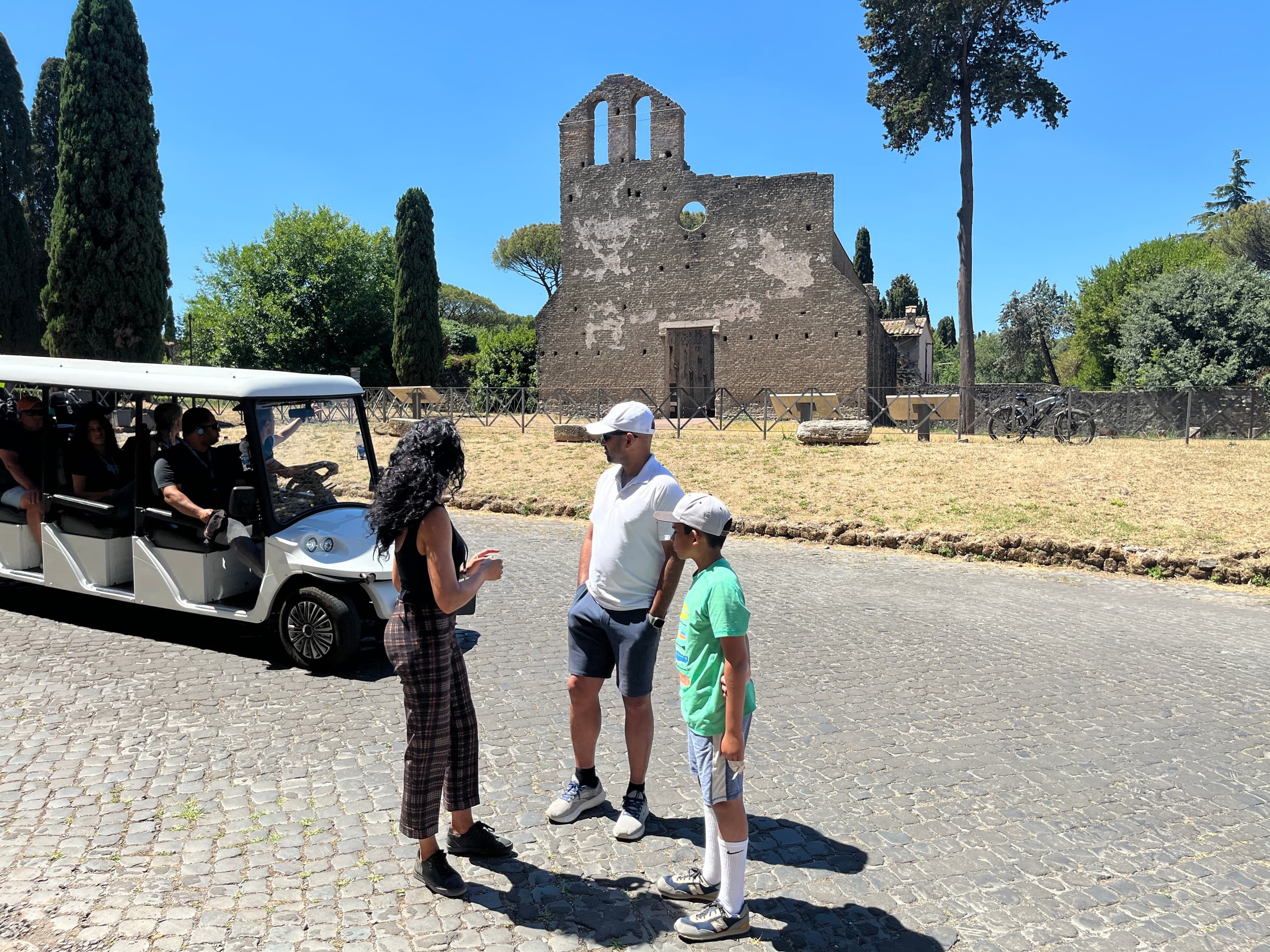 Explore Rome's Appian Way by Golf Cart: Catacombs, Aqueducts & Ancient Roads photo 2