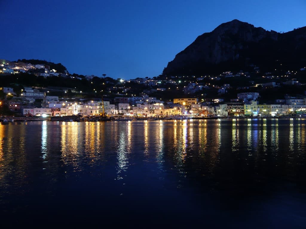 Sunset Boat Cruise Adventure near Sorrento