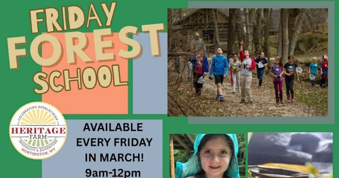 Friday Forest School: Birdwatching and Blooms at Heritage Farm Museum in Huntington, WV