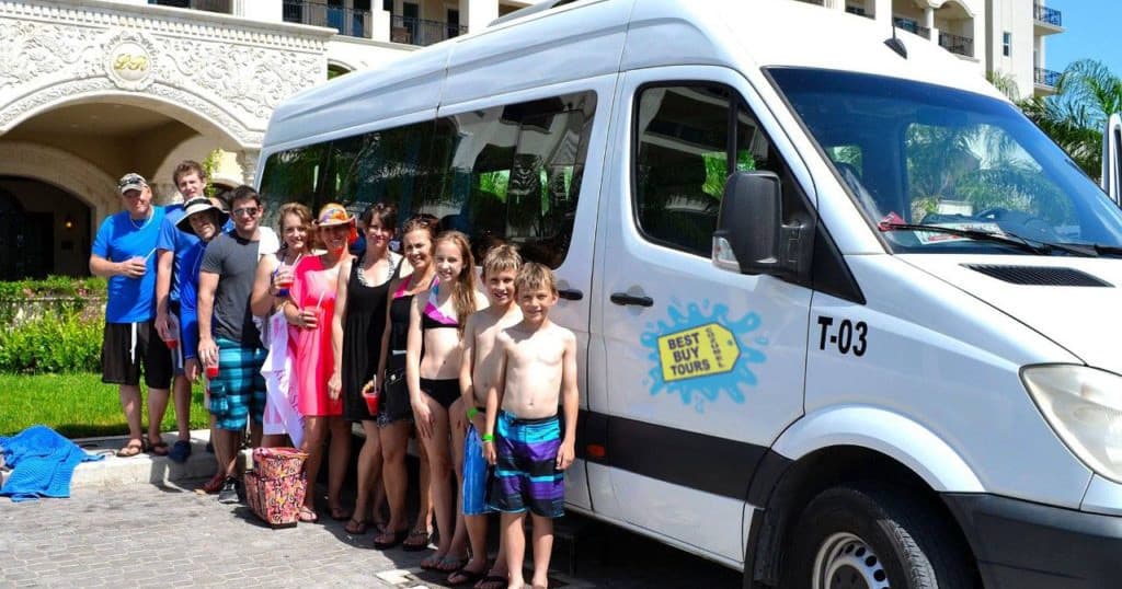 Land-Adventures: Cozumel Minibus Private Tour by Best Buy Tours