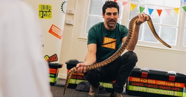 Mobile Australian Reptile Show for Kids Parties: Hands-On Wildlife Encounters
