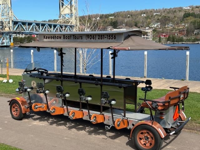 Keweenaw Pedal Trolley Mixer in Houghton, Michigan