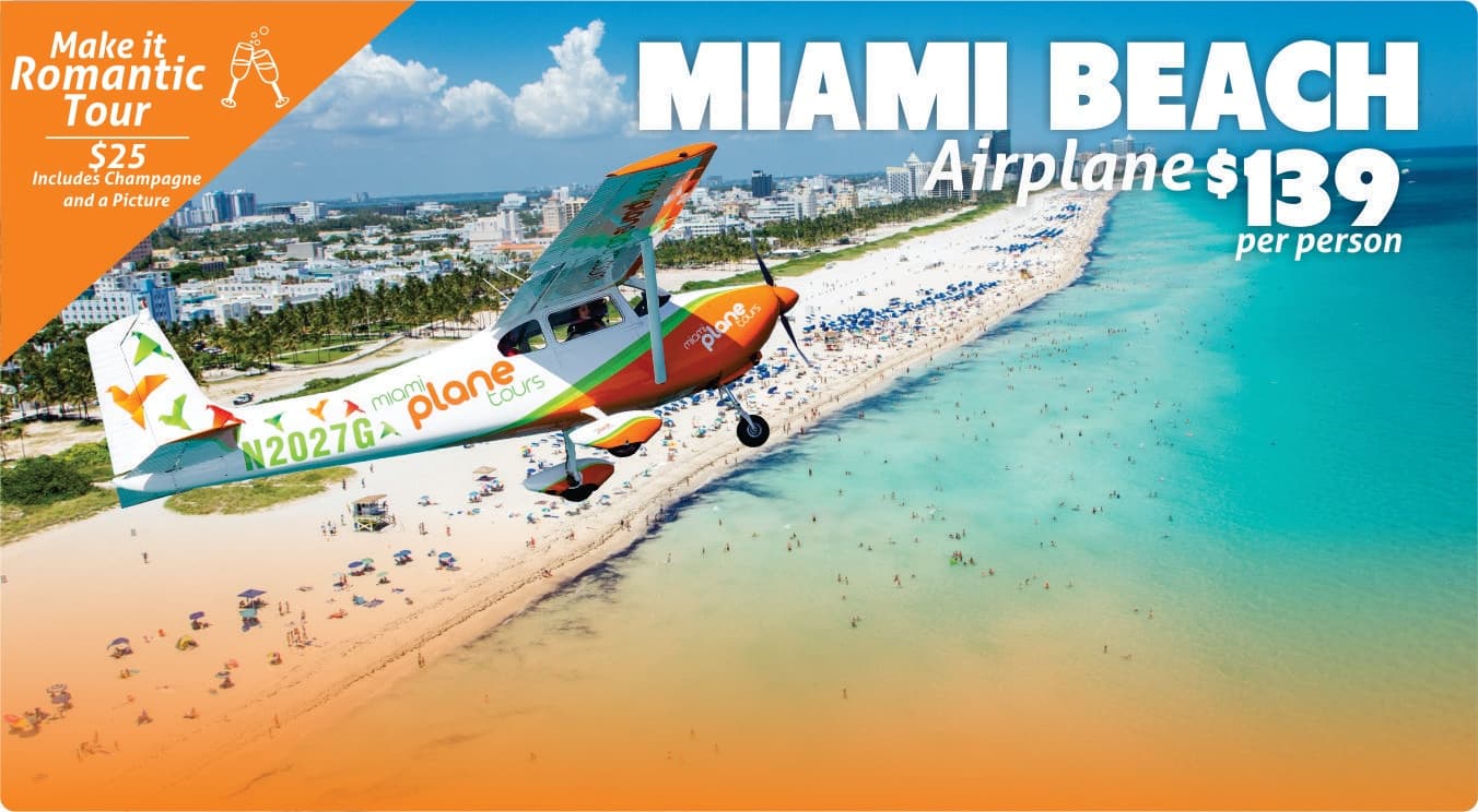 Scenic Air Tours with Miami Plane Tours in Pembroke Pines