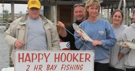 Saltwater Fishing & Charters at Happy Hooker Bay