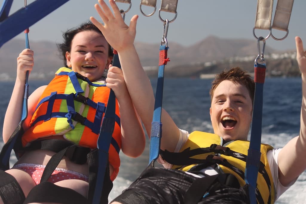 Water Sports Thrills with Paracraft Lanzarote in Playa Blanca