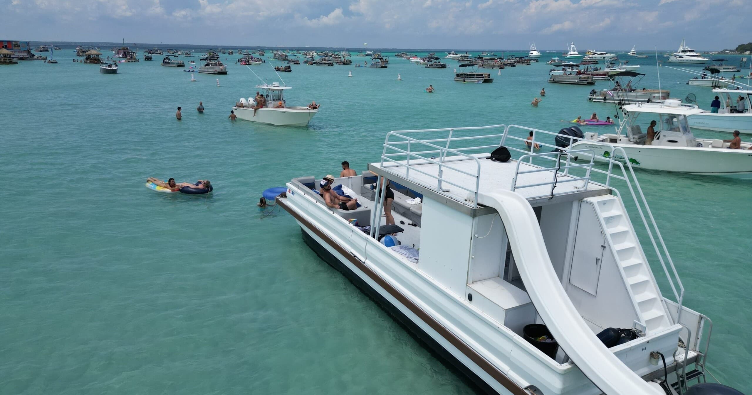 Water Activities: Destin Party Pontoon Adventure