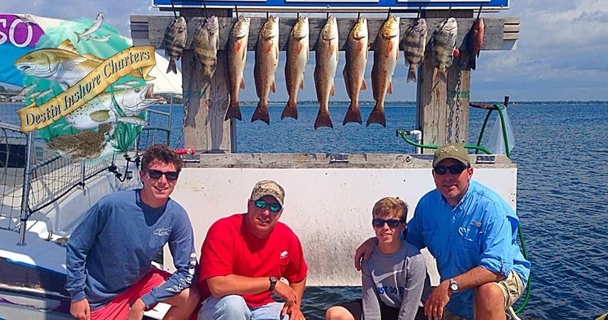 Nighttime Fishing with Destin Inshore Charters in Fort Walton Beach