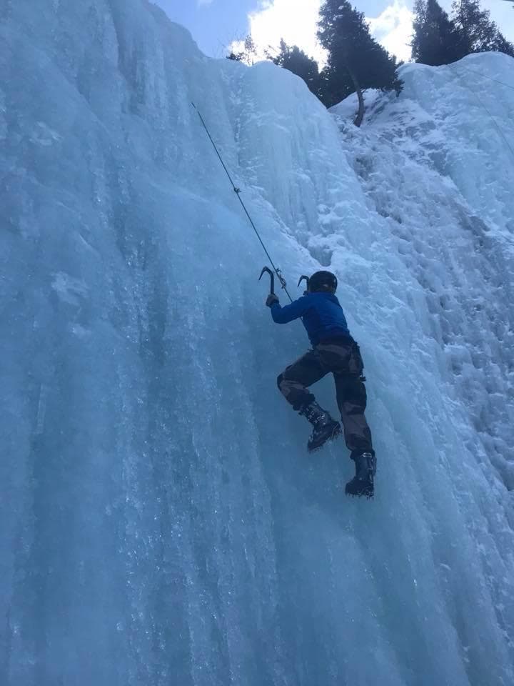 Ice Climb Private Instruction in Buena Vista, Colorado