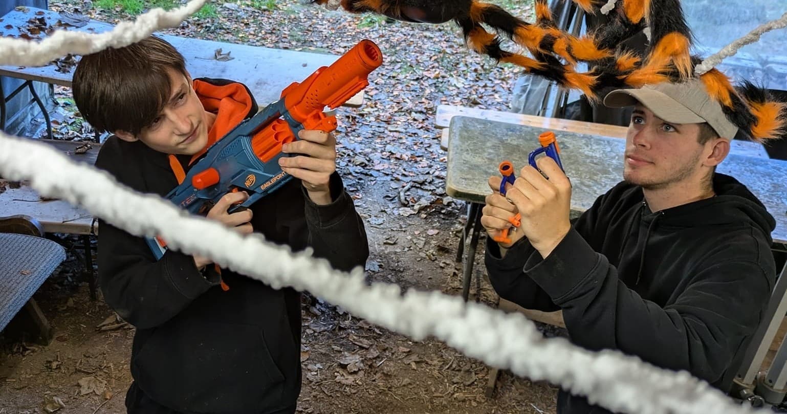 Outdoor Nerf Battles for Kids with Adventure Pirate in Lytchett Minster