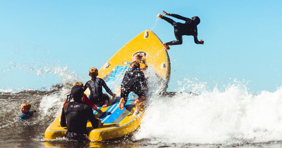 Family Surfing Adventures with The Surfing Goats in Pismo Beach