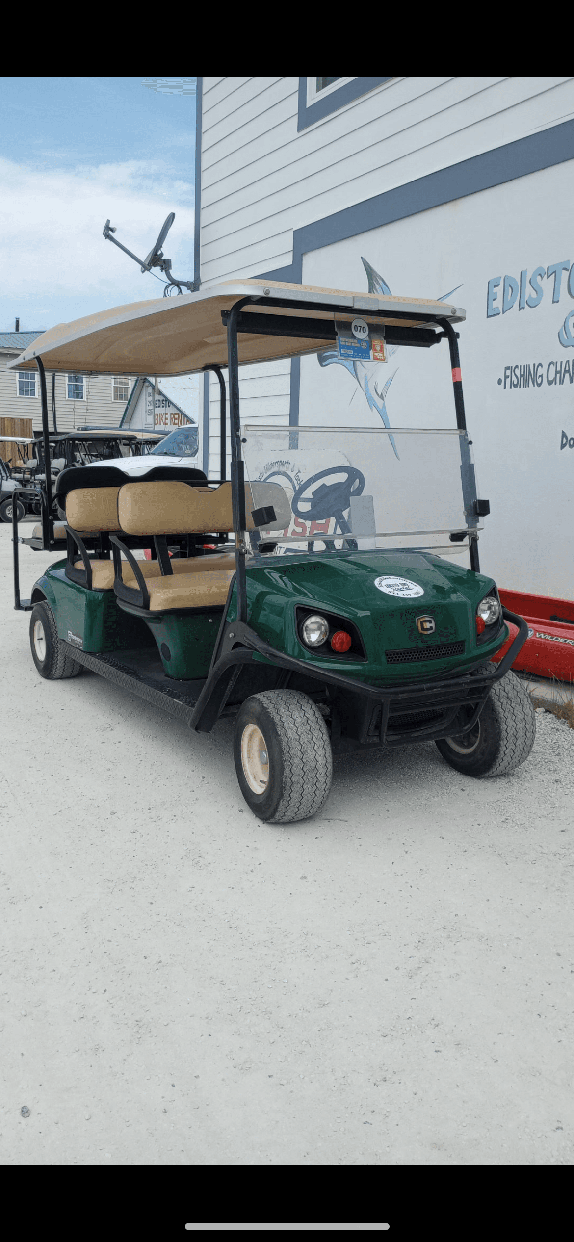 6-Passenger Golf Cart Rentals on Edisto Island by LSV on Edisto