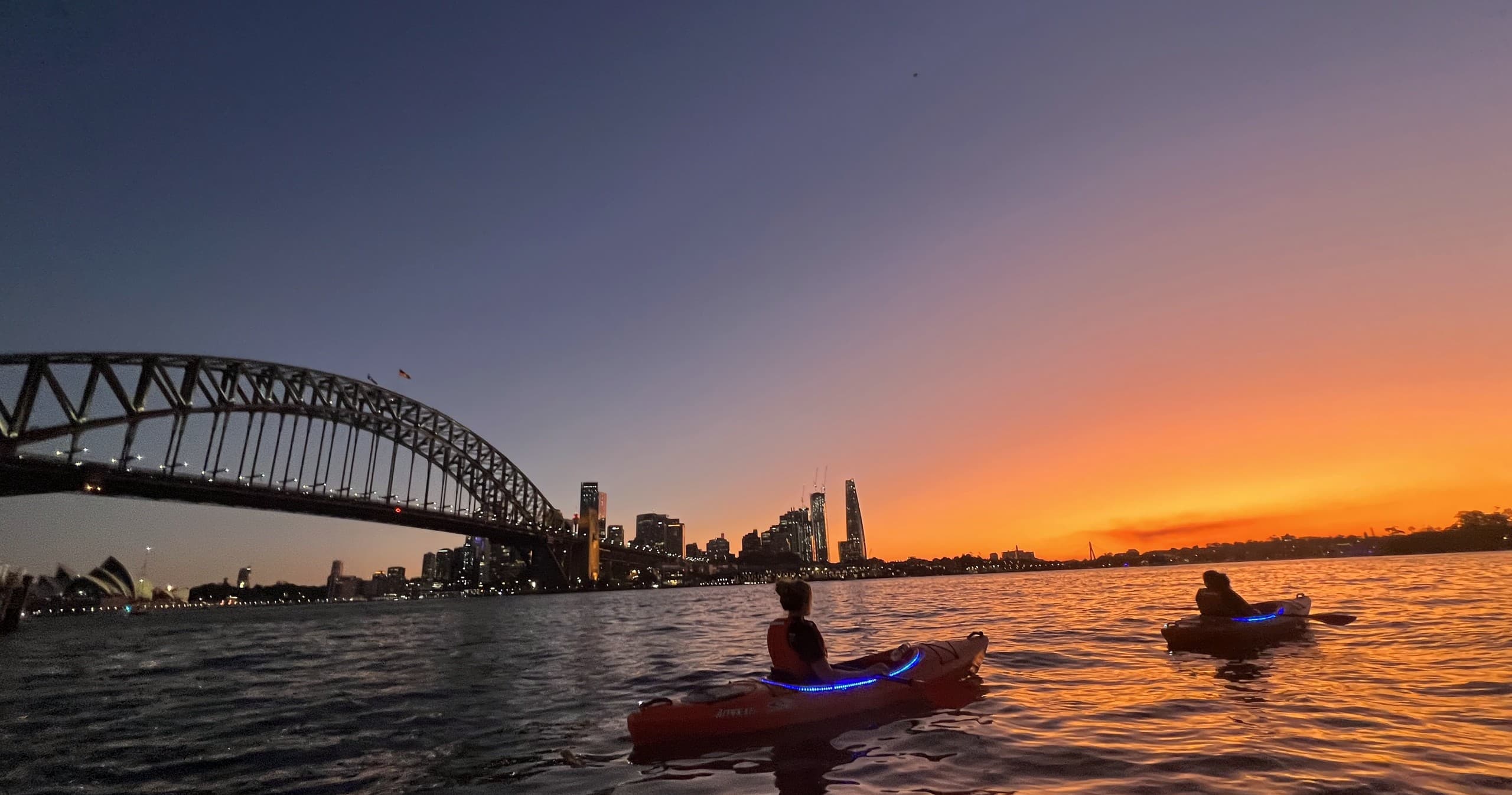 Water Activities & Sunset Paddle in Sydney Harbour