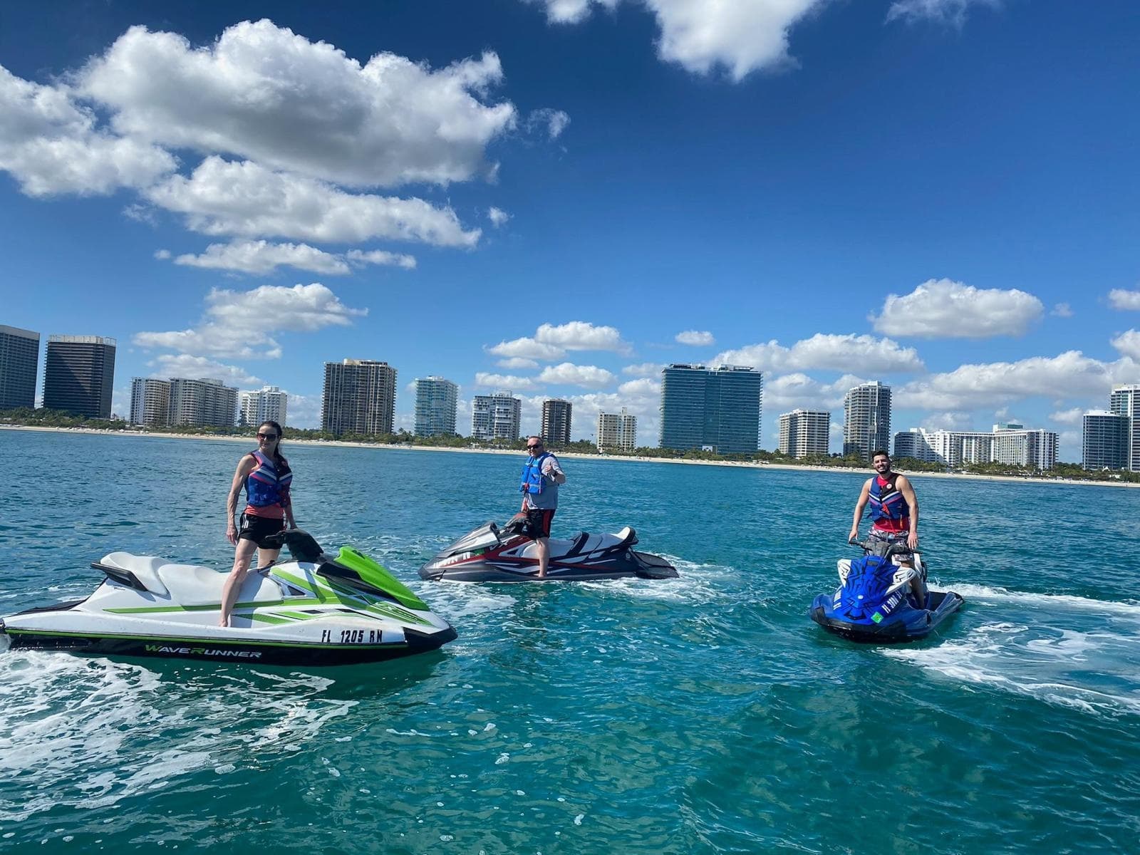 Jet Ski & Boat Tour with Miami Paradise Tours in Biscayne Bay