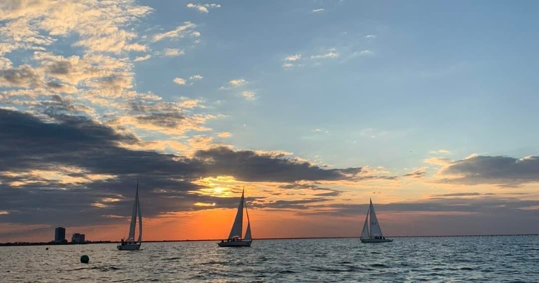 Sailing in Luling, Louisiana