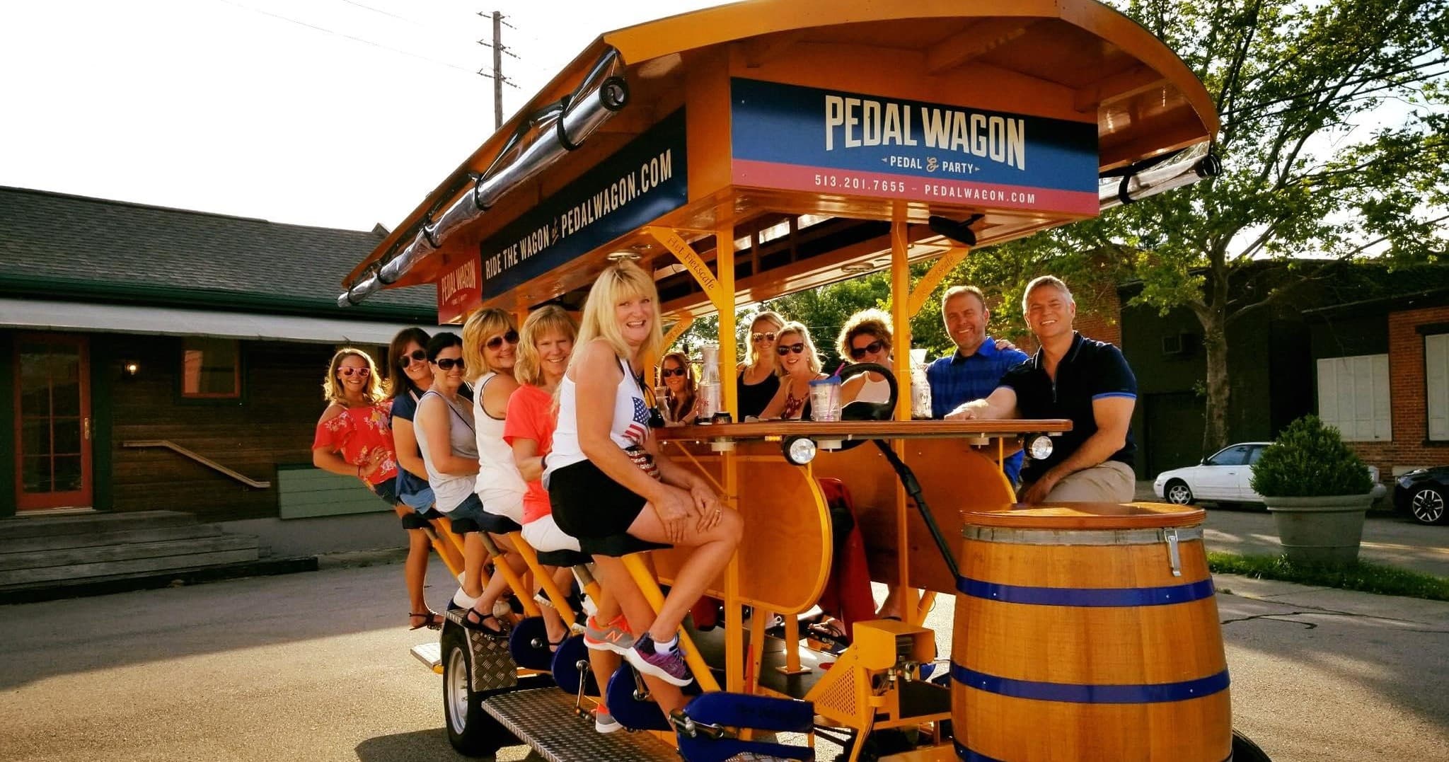 Food & Drink Tour with Pedal Wagon Cincinnati