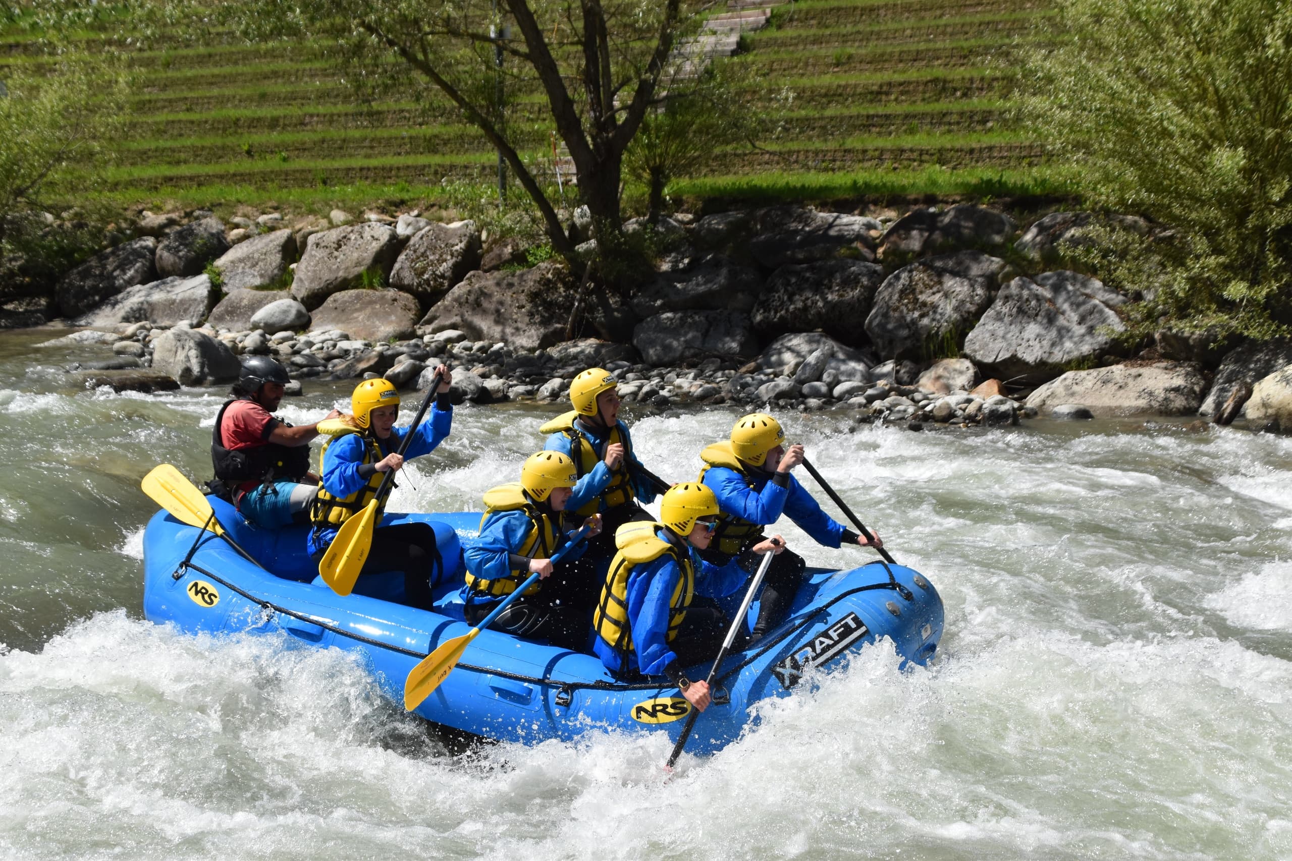 X Raft - Val di Sole team