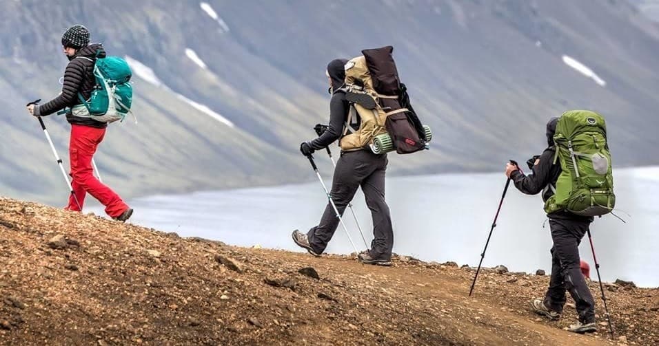 Trekking Pole Rentals with Roads Rivers and Trails in Milford
