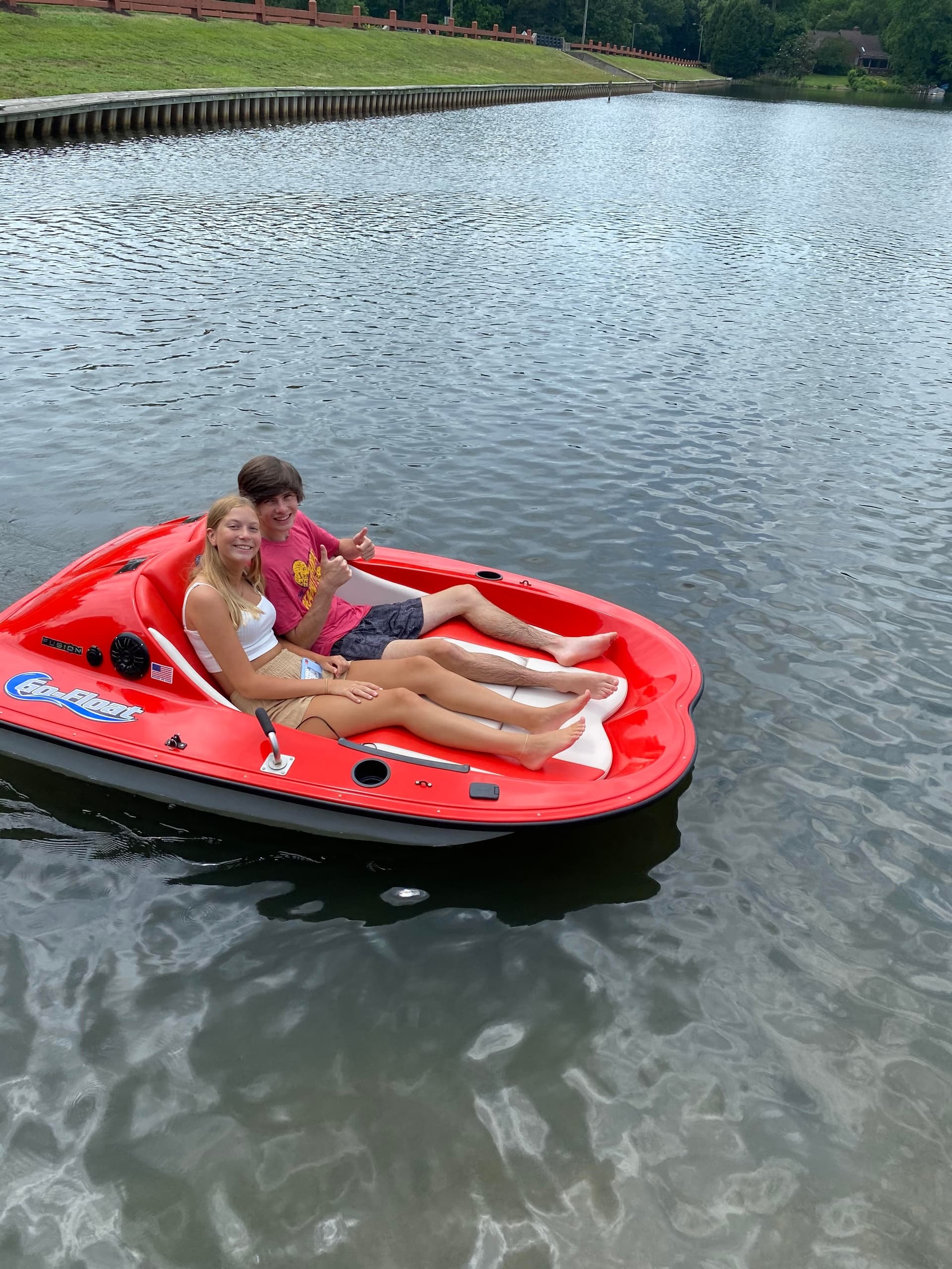 Eco-Friendly Boat Rental at Jordan Lake with Lett's Go Watersports