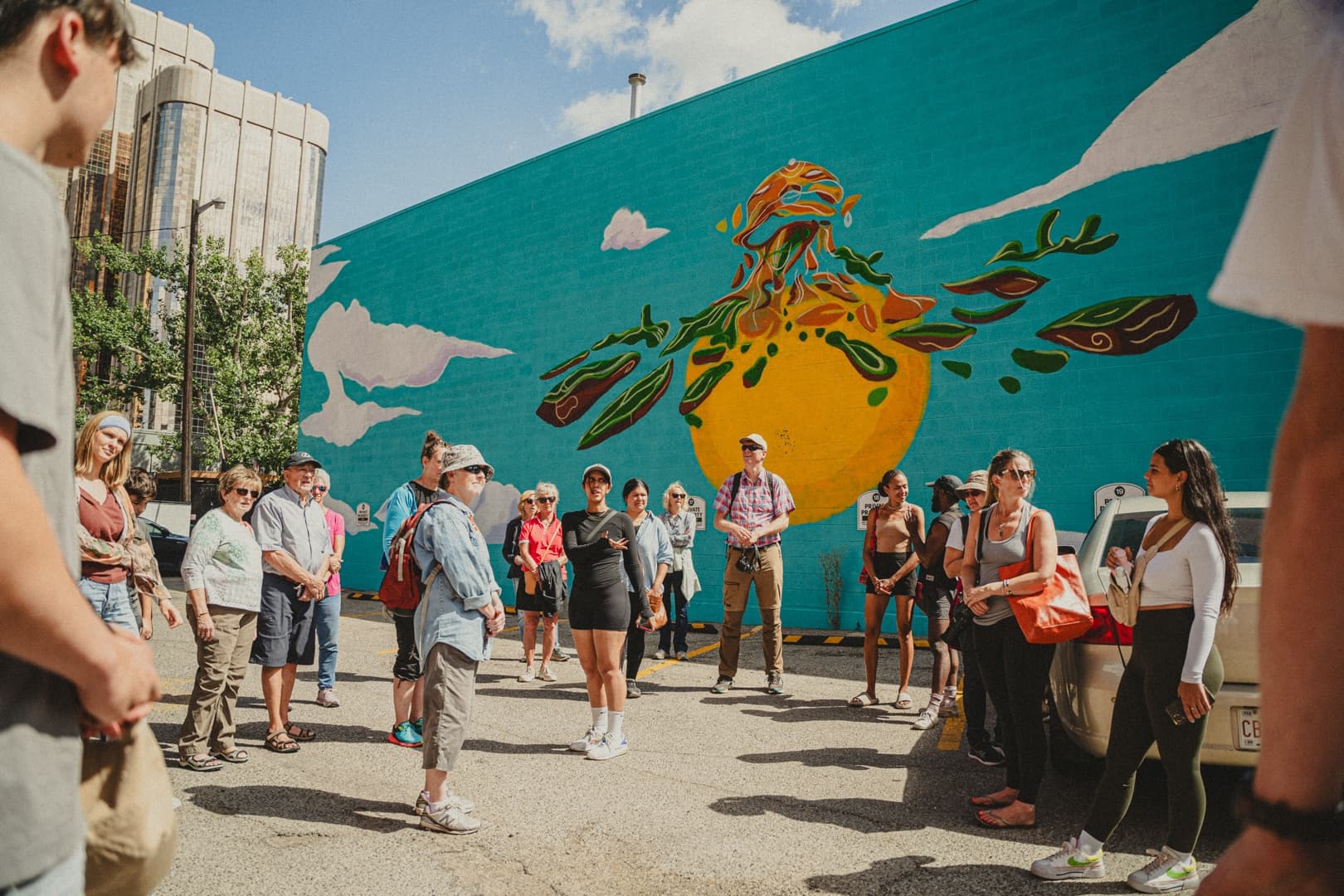 Urban Art Walking Tour & Murals in Calgary