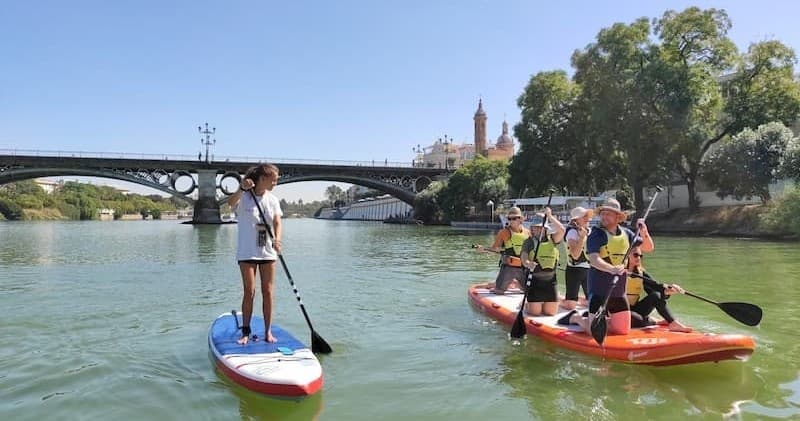 Big SUP Adventure with Paddle Surf Sevilla in Seville