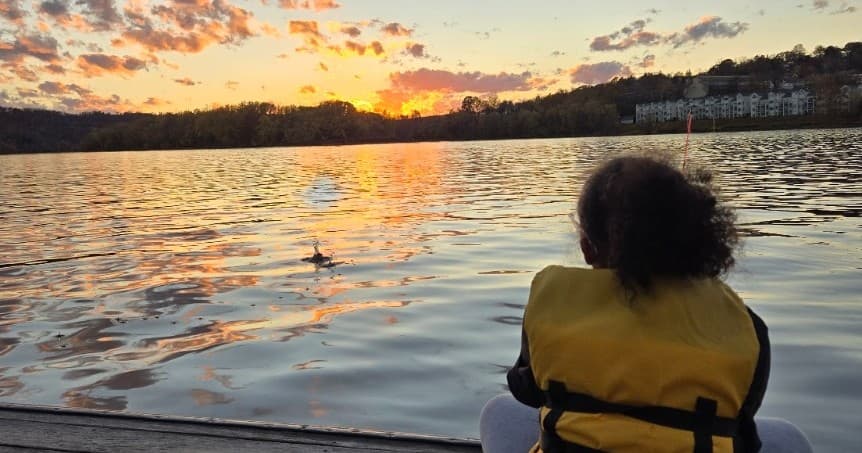 Evening Fishing & Kayaking at Canonsburg Lake with Venture Outdoors