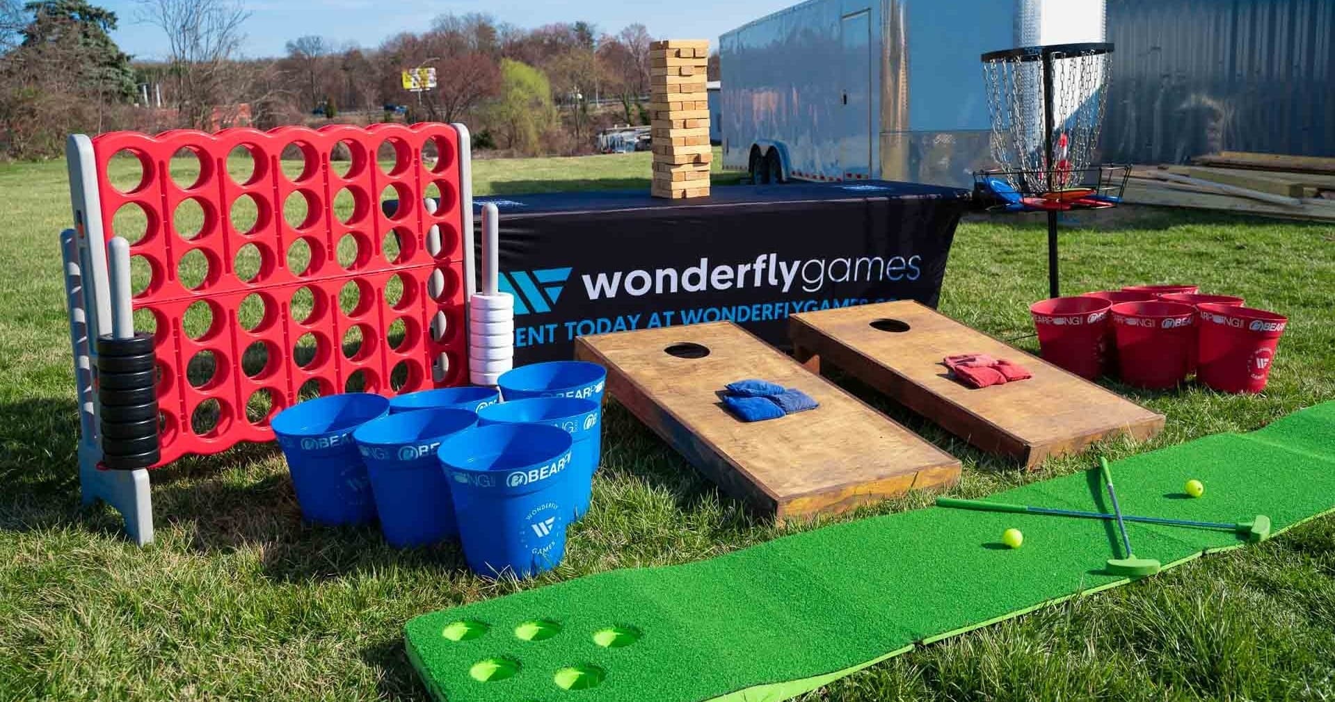 Giant Lawn Games Delivered by Wonderfly Games in Baltimore