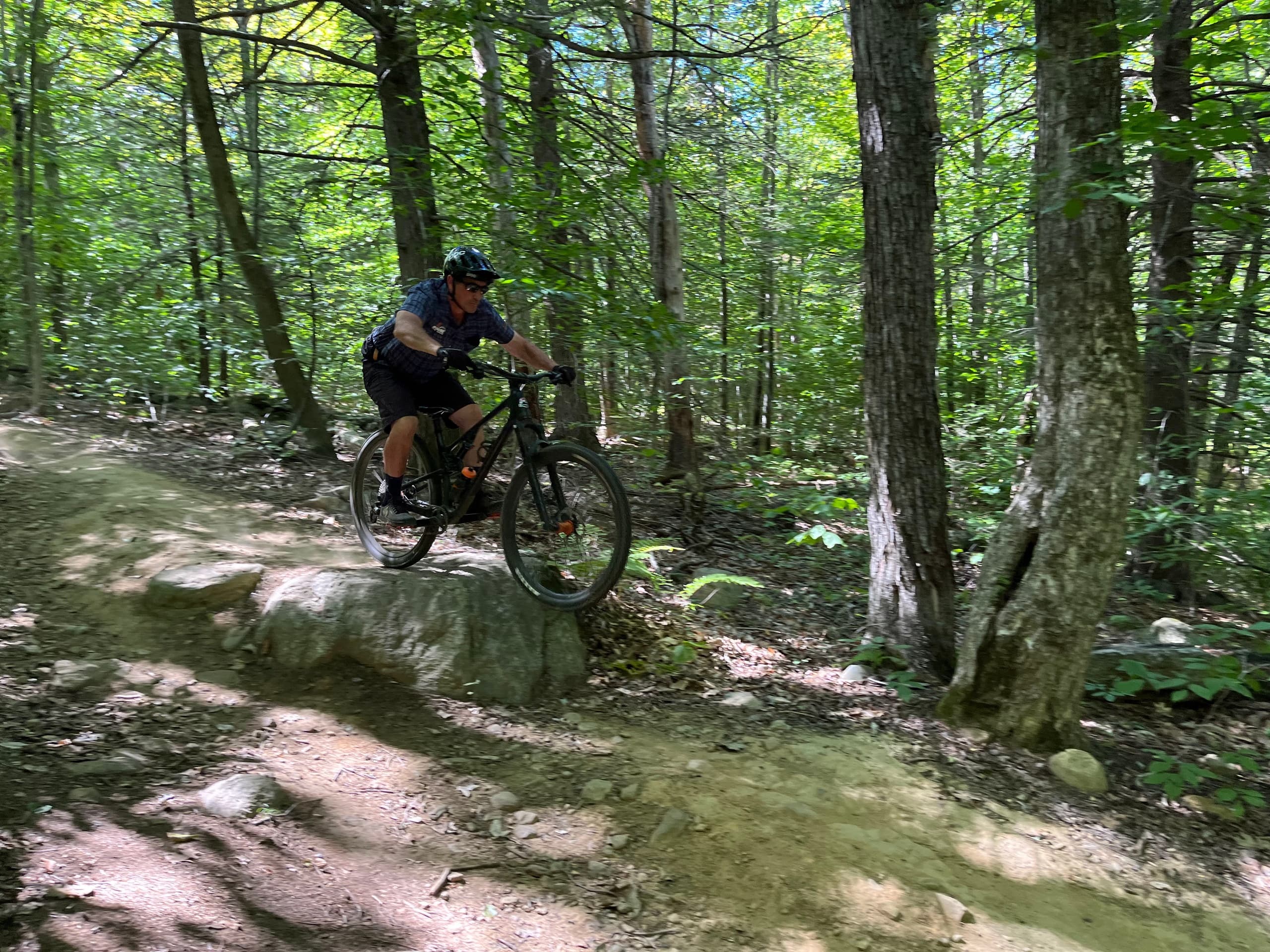 Mountain Biking Skills Clinic at Colebrook by Dynamic Cycling Adventures