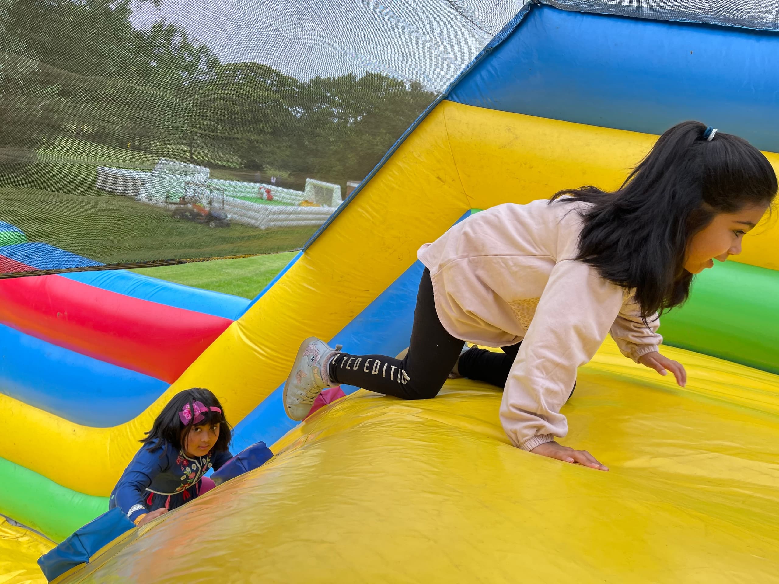 Inflatable Land on Horsenden Hill: West London's Giant Obstacle Course Party photo 4