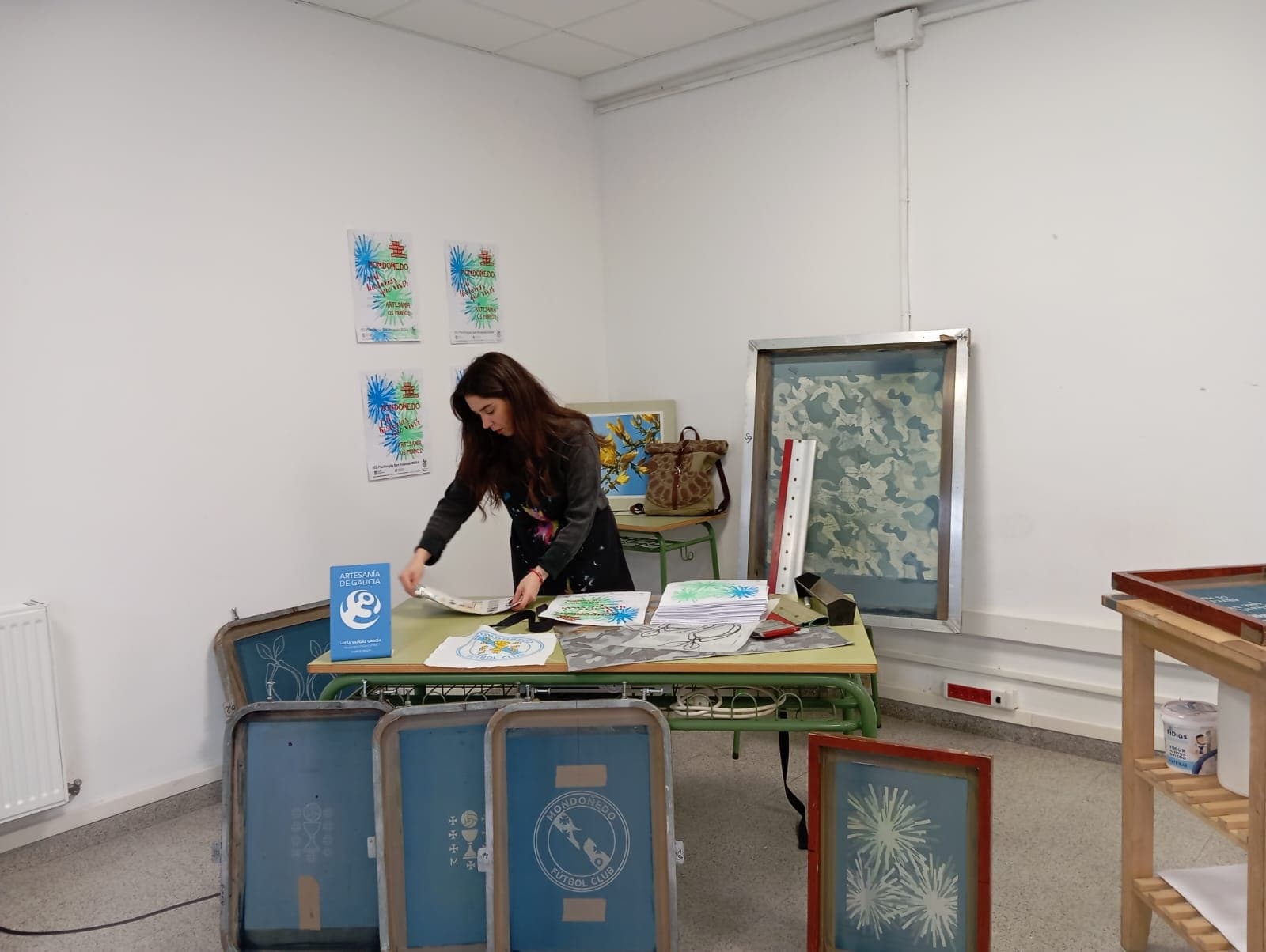 Creative Printing at Centro de Interpretación dos Muíños Industriais de Xuvia