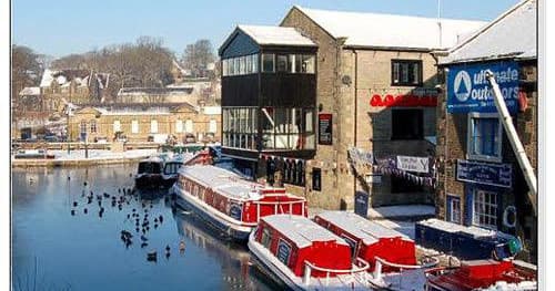 Festive Santa Boat Trip with Skipton Boat Trips in North Yorkshire