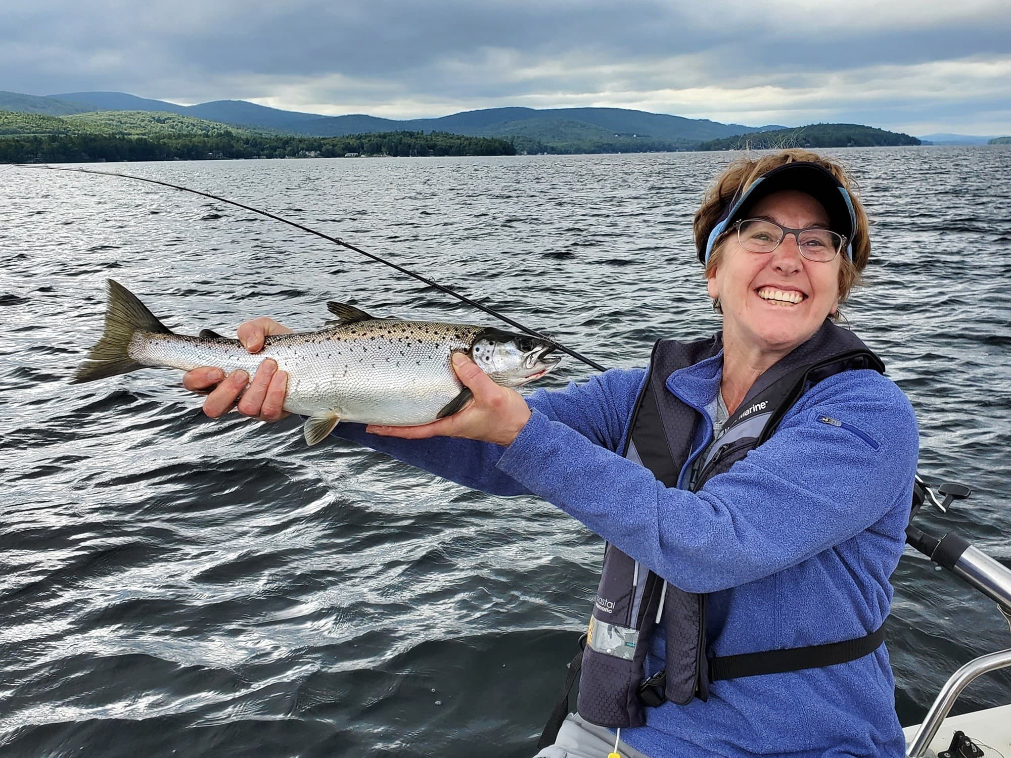 Trolling for Salmon and Trout on Lake Winnipesaukee — Guided Day Trips with Tim Moore photo 2