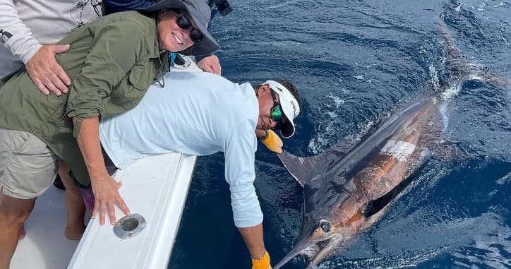 Big Game Fishing with Fish On – Offshore Charter Adventure