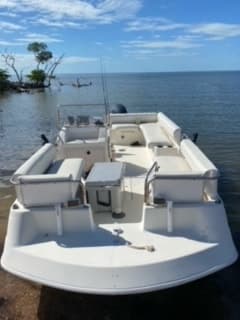 Florida Sea Pro Deck Boat Rental in Naples by Everglades City Boat Rental
