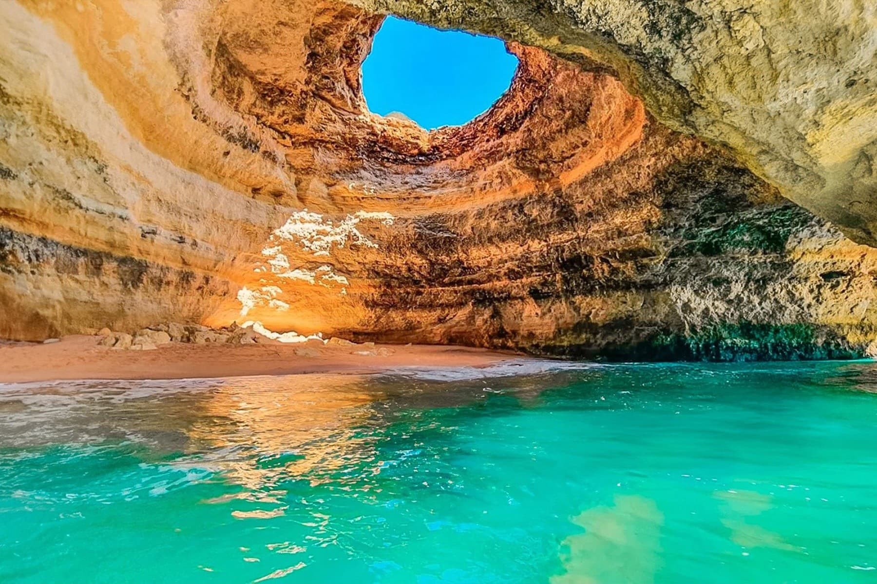 RIB Adventure to Benagil: Portimão Coastal Caves & Sunset Cruise