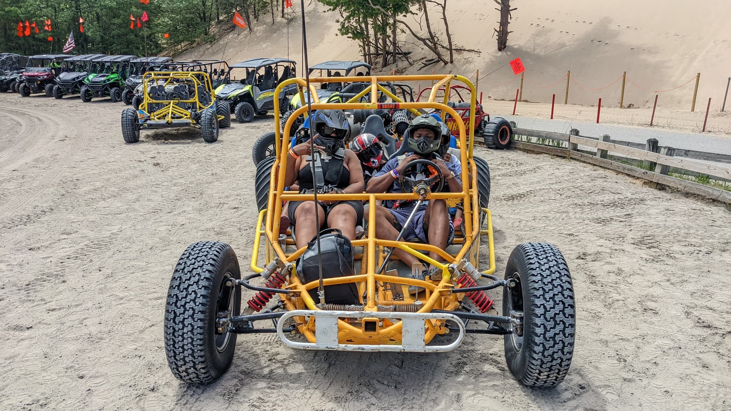 Thrilling 1 Hour Dune Buggy Rental in Mears, Michigan
