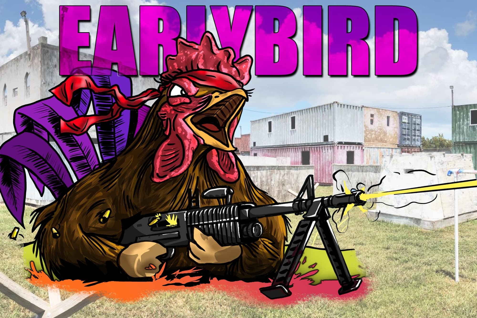 Thrill at Dawn: Earlybird Paintball Battles in League City, Texas