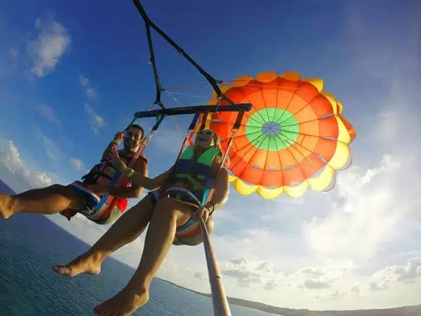 Parasailing Thrills with Pura Aventura in Santa Pola