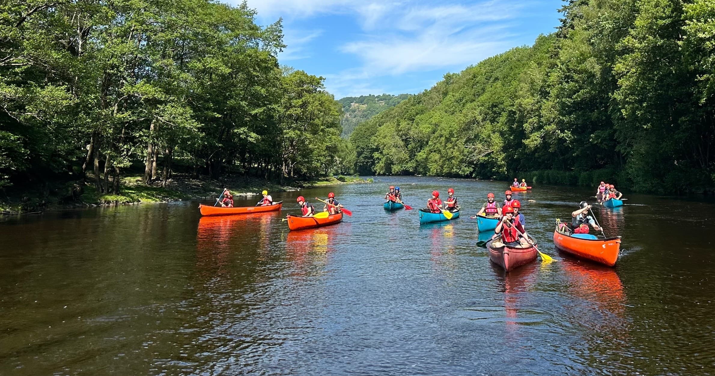 Open Canoeing with Whitewater Active in Pembrokeshire