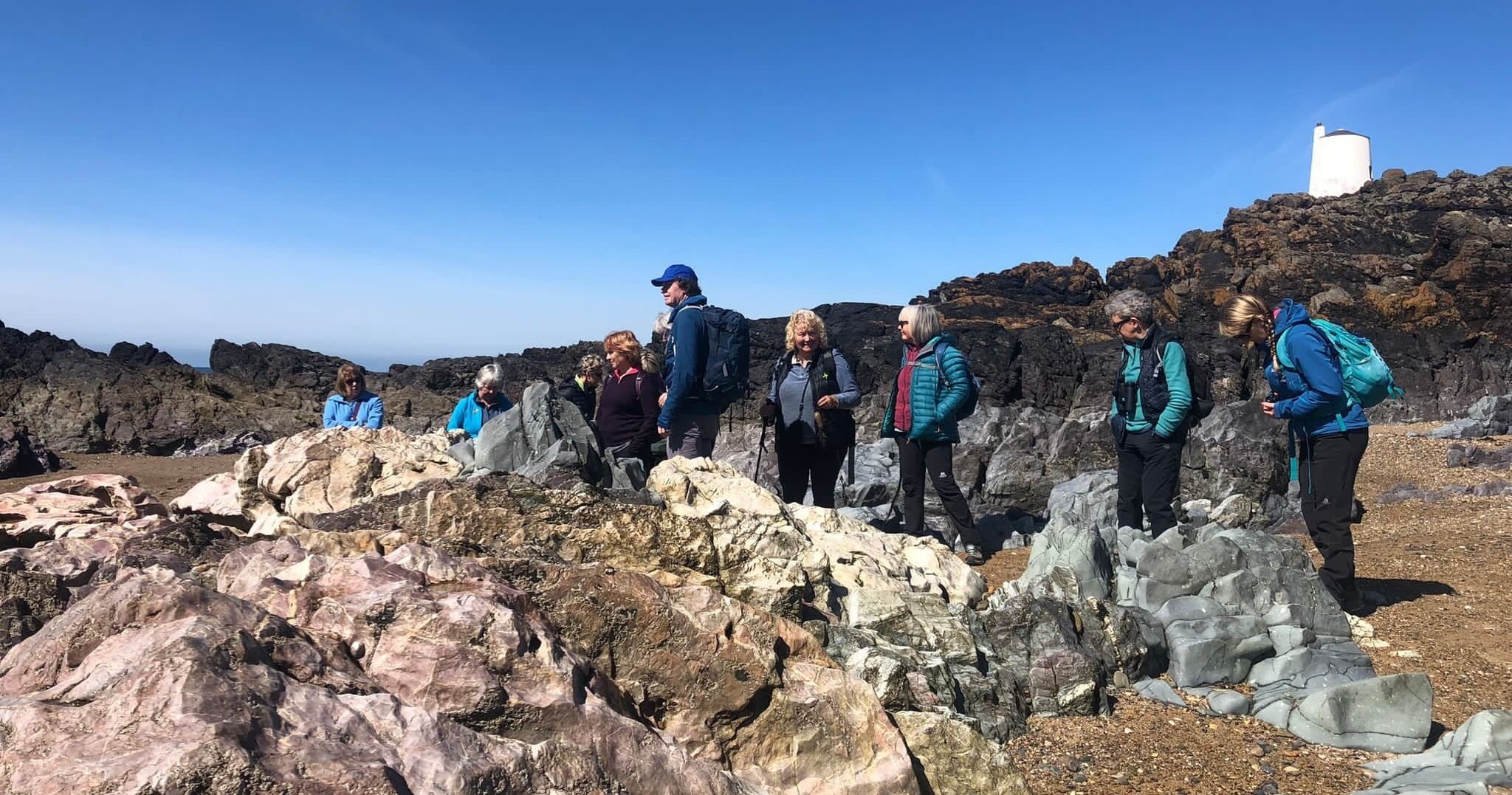 Discover Moelfre's Coastal History and Geology on a Guided Walk