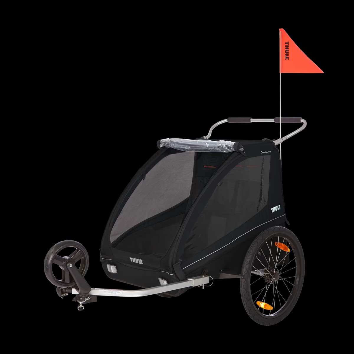 Family-Friendly Thule 2 Seat Child Chariot Bike Tour in Halifax