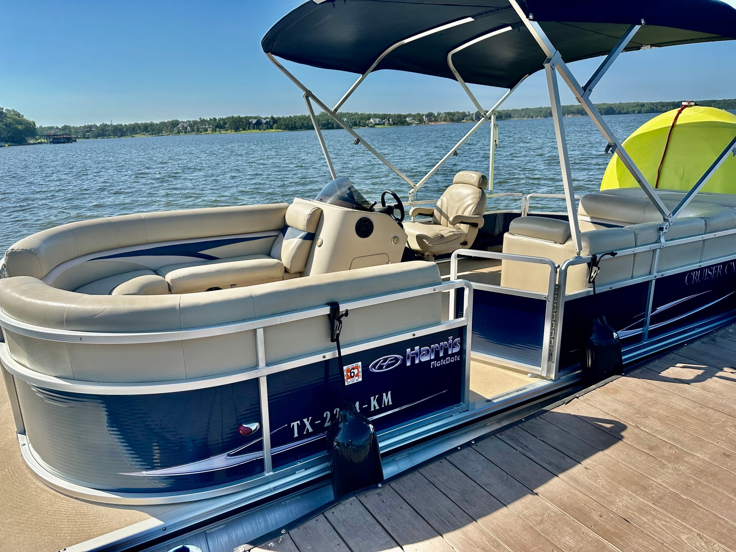 Pontoon Boat Adventure with Southside Water Sports on Cedar Creek Lake