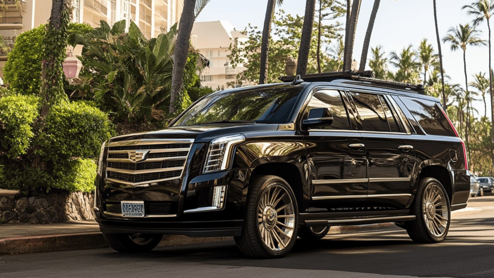 Honolulu Luxury Black Car Service by Polynesian Adventure