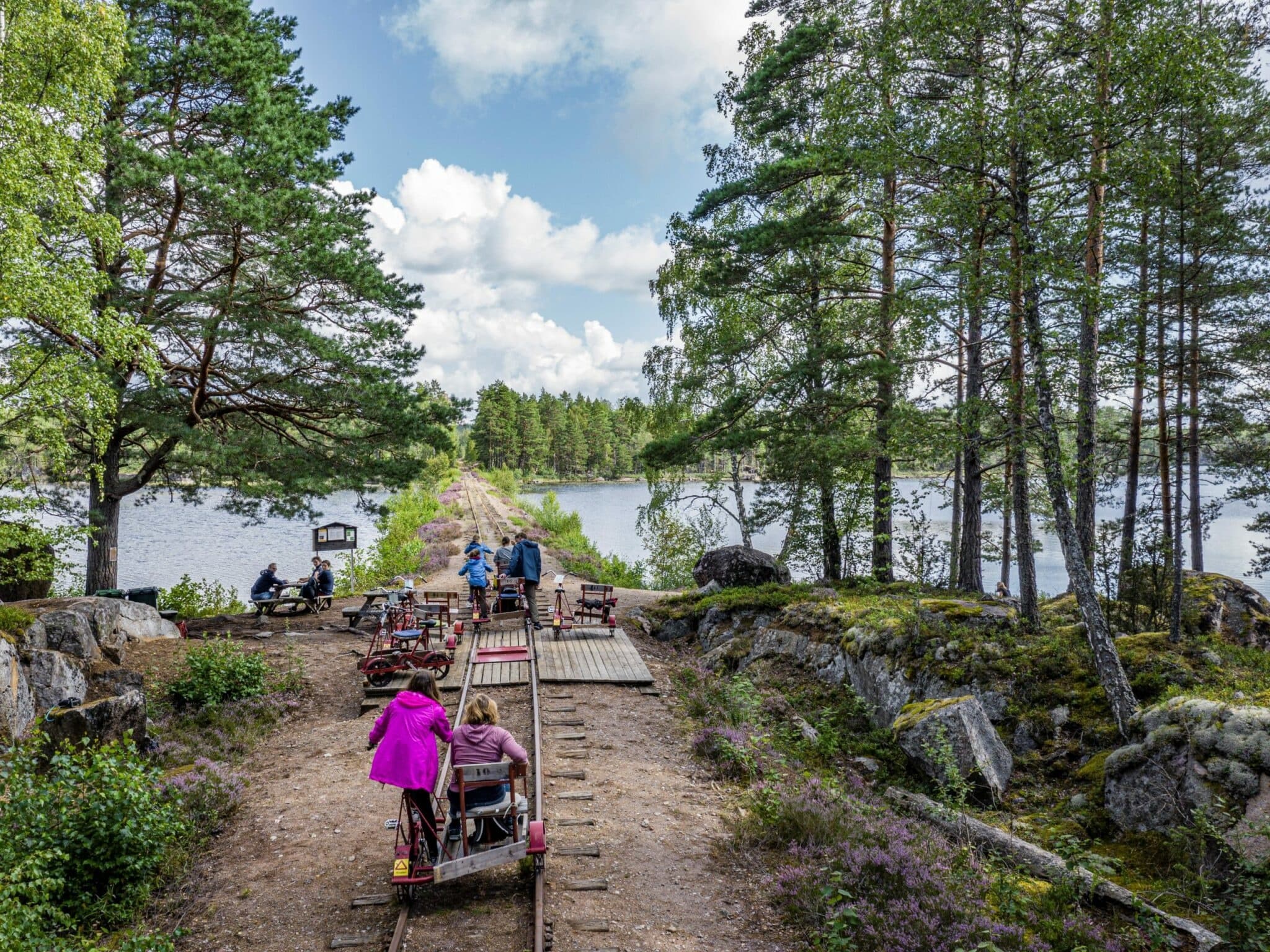 Rail Bike Journeys with Smalspåret i Hultsfred AB in Småland
