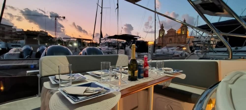 Sunset Cruise Along Malta's Three Cities: Private Evening Charter from Ta' Xbiex photo 3
