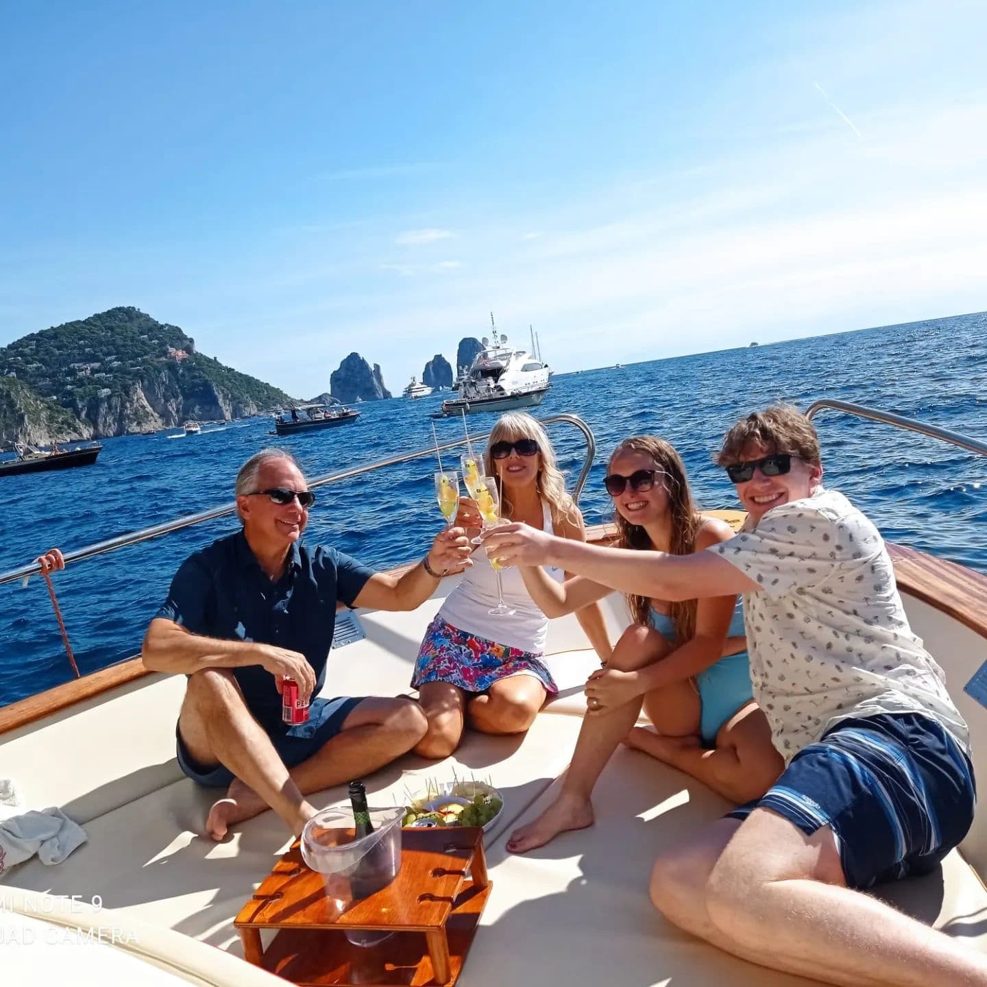 Boat Tour Capri from Positano with Sparviere Boat Tours